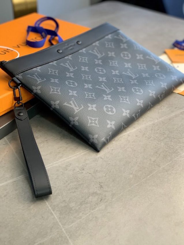Replica Louis Vuitton To Go Pochette Black - high-end fake designer purse
