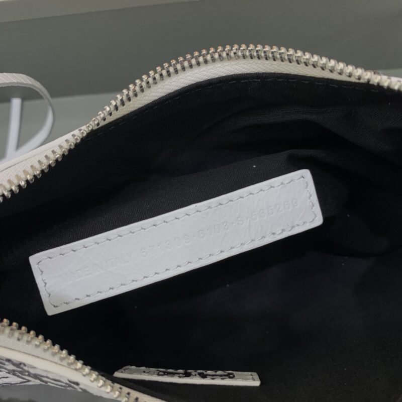 Replica Balenciaga Le Cagole Graffiti White - top-tier luxury replica shoulder bag