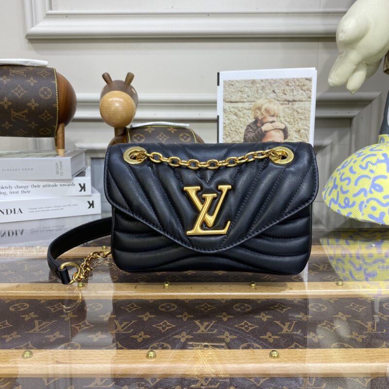 Replica Louis Vuitton New Wave Black - near-authentic luxury replica handbag
