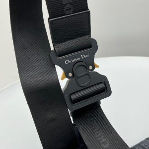 Replica Dior Saddle Bag Oblique Black - premium 1:1 fake handbag model