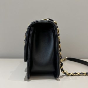 Replica CHANEL Tofu Bag Black - high-end fake designer purse