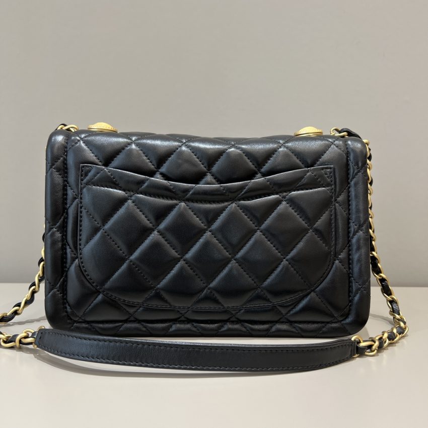 Replica CHANEL Tofu Bag Black - premium-grade designer purse dupe