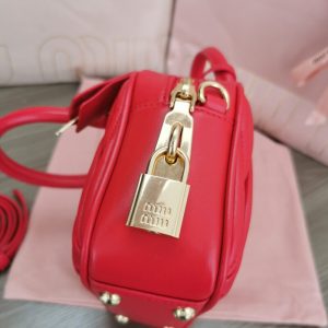 Replica Miu Miu Arcadie Small Red - best quality luxury bag dupe