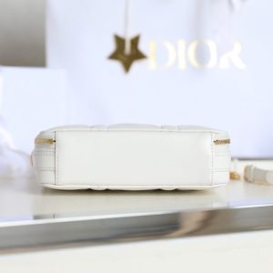 Replica Dior Caro Box Bag White - elite superclone designer purse