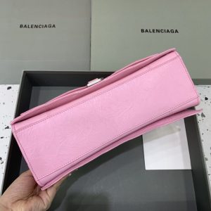 Replica Balenciaga Crush Large Pink - top-rated replica designer bag