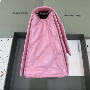 Replica Balenciaga Crush Large Pink - ultra-realistic fake designer tote