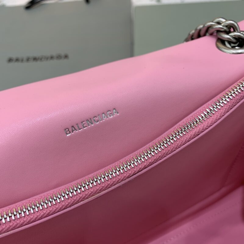 Replica Balenciaga Crush Large Pink - high-end fake designer purse