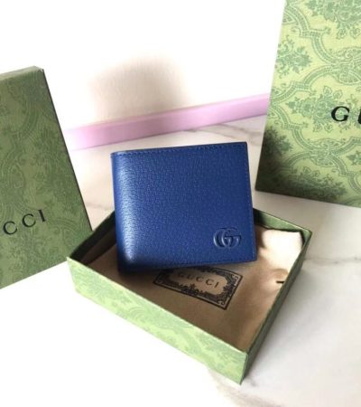 Replica Gucci Marmont Wallet Blue - elite superclone designer purse