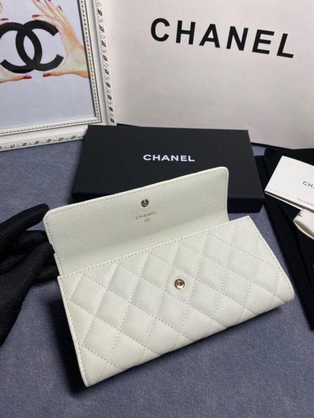 Replica Chanel Long Vertical Wallet - realistic designer-inspired fake bag