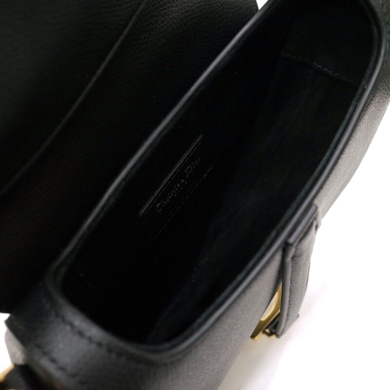 Replica Dior Saddle Bag Small Black - best quality luxury bag dupe