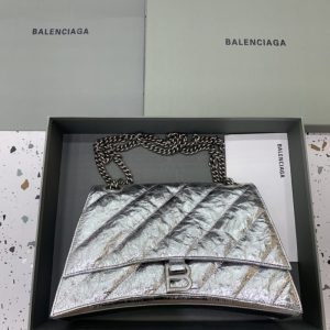 Replica Balenciaga Crush Large Silver - best quality luxury bag dupe