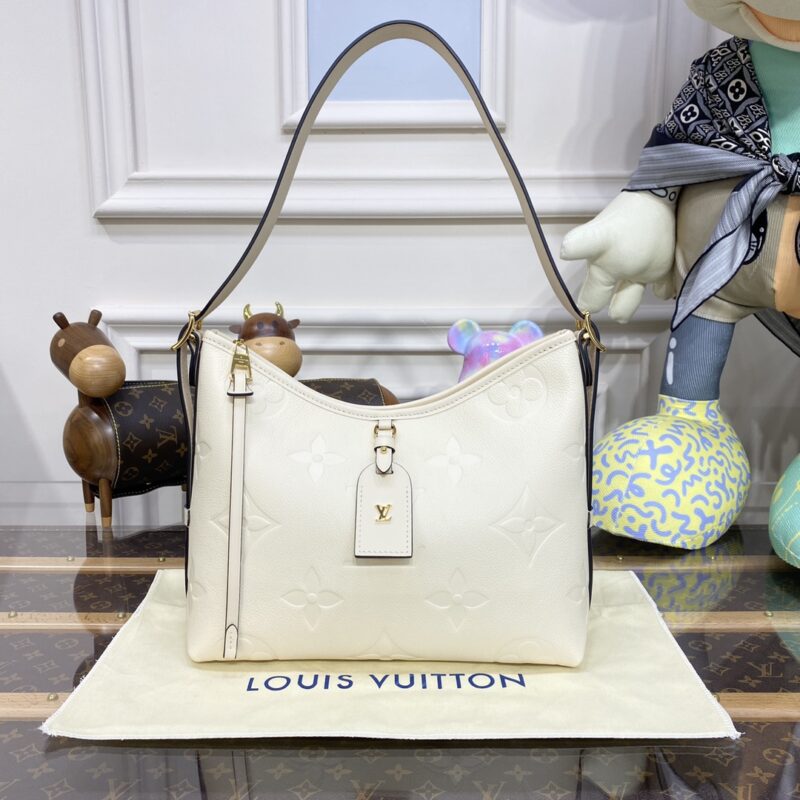 Replica Louis Vuitton Carry All White - near-authentic luxury replica handbag