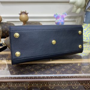 Replica Louis Vuitton On My Side Black-Brown - high-accuracy replica luxury purse