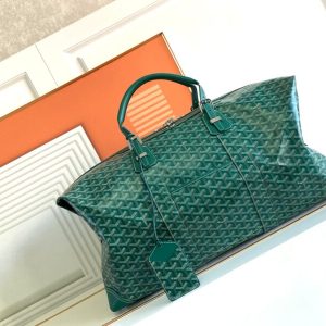 Replica Goyard Bowling 55 Bag Green - high-end fake designer purse