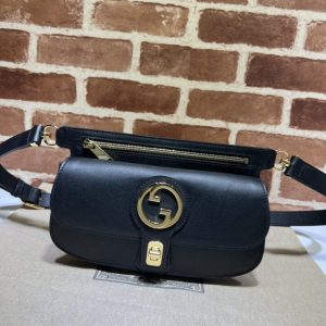 Replica Gucci G Blondie Waist Canvas Black - ultra-realistic fake designer tote