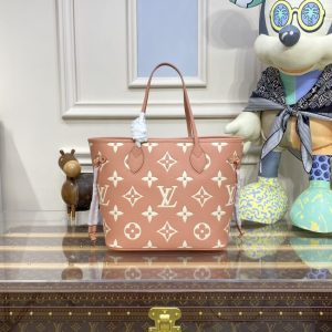 Replica Louis Vuitton Neverfull MM Pink - ultra-realistic fake designer tote