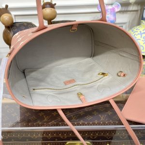 Replica Louis Vuitton Neverfull MM Pink - premium 1:1 fake handbag model