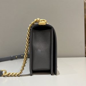 Replica CHANEL Le Boy Large Grey - ultra-realistic fake designer tote