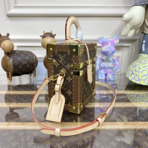 Replica Louis Vuitton Camera Box Brown Classic - high-accuracy replica luxury purse