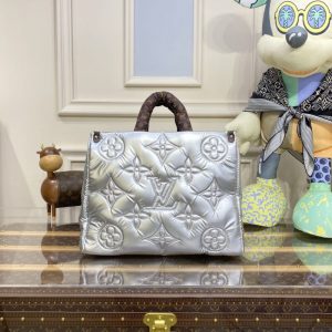 Replica LV OnTheGo Silver Soft - premium-grade designer purse dupe