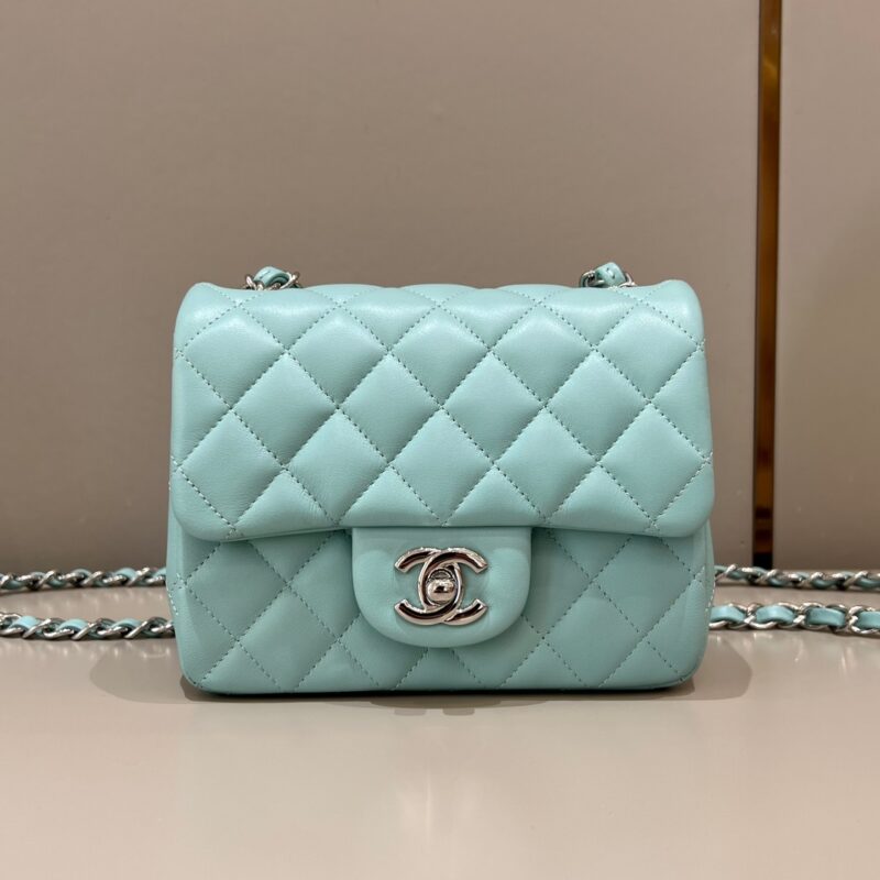 Replica CHANEL Classic Flap 17cm Tiffany - top-tier luxury replica shoulder bag