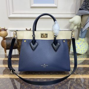 Replica Louis Vuitton On My Side Dark Blue - best quality luxury bag dupe