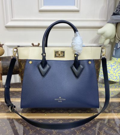 Replica Louis Vuitton On My Side Dark Blue - best quality luxury bag dupe