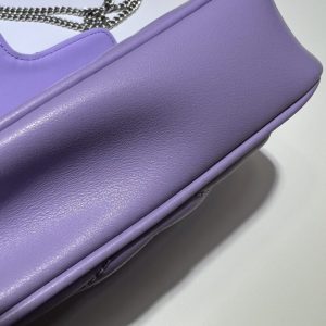 Replica Gucci Matelassé Mini Purple - ultra-realistic fake designer tote