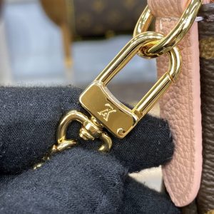 Replica Louis Vuitton Pallas Clutch Pink - top-tier luxury replica shoulder bag