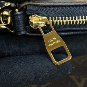 Replica Louis Vuitton Pallas Clutch Black - premium-grade designer purse dupe