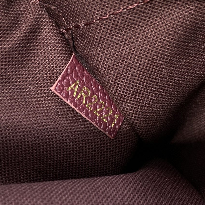 Replica Louis Vuitton Pallas Clutch Bordo - top-rated replica designer bag