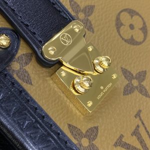 Replica Louis Vuitton Side Trunk Brown Canvas - best-selling designer handbag dupe