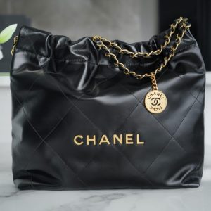 Replica CHANEL 22 Small Handbag Black