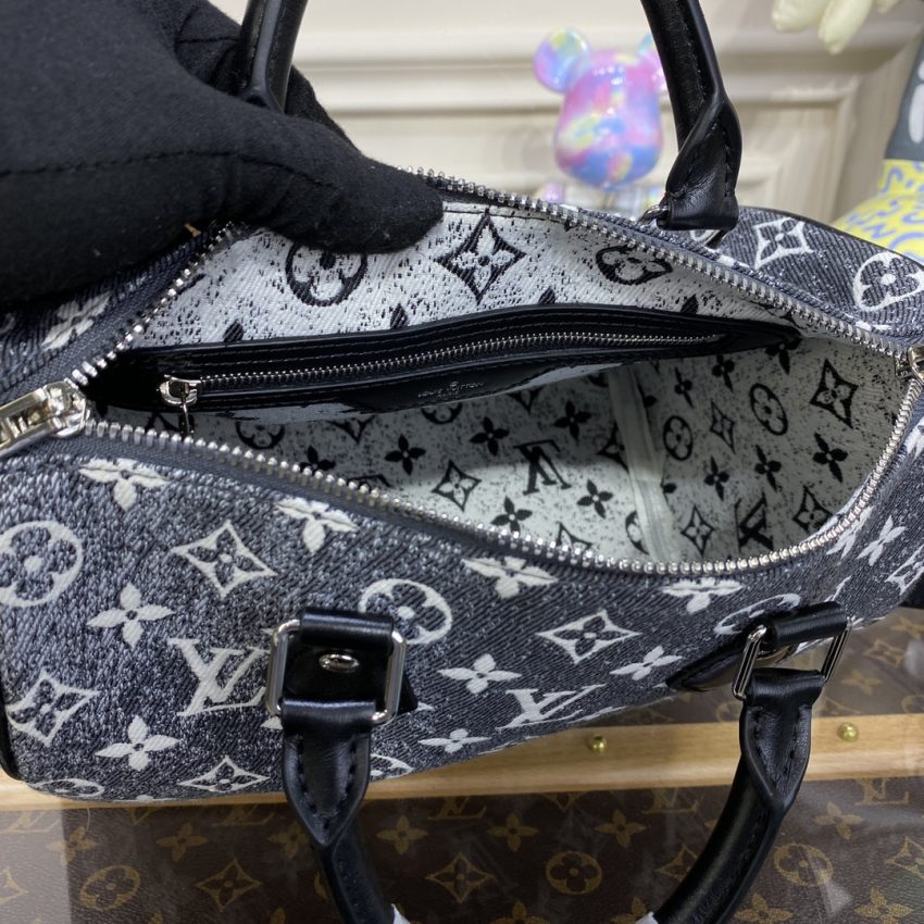 Replica Louis Vuitton Speedy Bandouliere 25 Denim Canvas - authentic-look luxury purse replica
