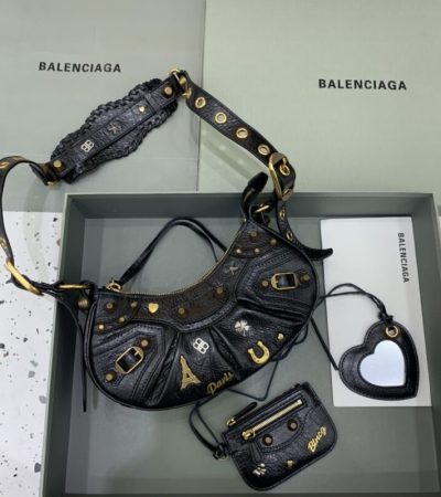 Replica Balenciaga Le Cagole Black - high-accuracy replica luxury purse