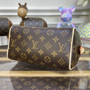 Replica Louis Vuitton Speedy Bandouliere 20 Brown - premium 1:1 fake handbag model