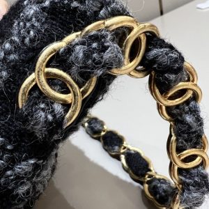 Replica CHANEL 22k Woolen Hobo - high-end fake designer purse