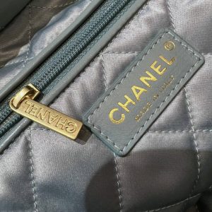 Replica CHANEL 22 Small Handbag Mint Green - best-selling designer handbag dupe