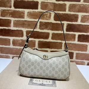 Replica Gucci Ophidia Purses GG White - top-rated replica designer bag