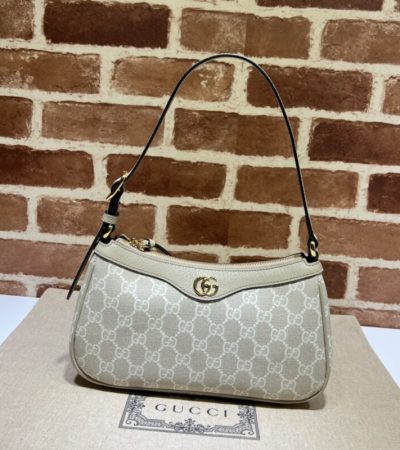 Replica Gucci Ophidia Purses GG White - top-rated replica designer bag