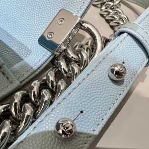 Replica CHANEL Le Boy Light Blue - high-accuracy replica luxury purse