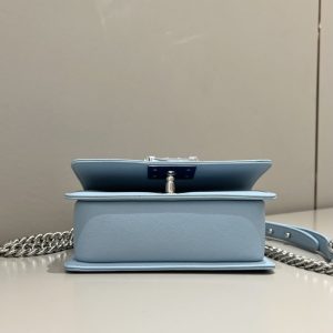 Replica CHANEL Le Boy Light Blue - high-accuracy replica luxury purse