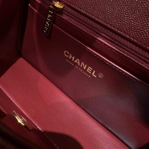 Replica CHANEL Classic Flap 25cm Burgundy - high-quality designer bag clone