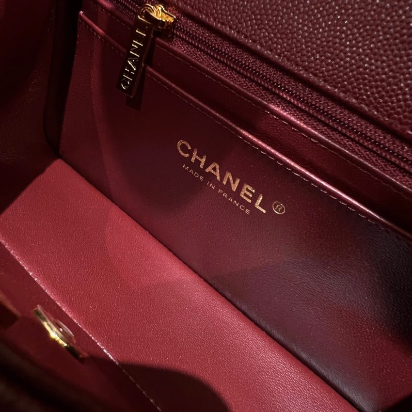 Replica CHANEL Classic Flap 25cm Burgundy - high-quality designer bag clone