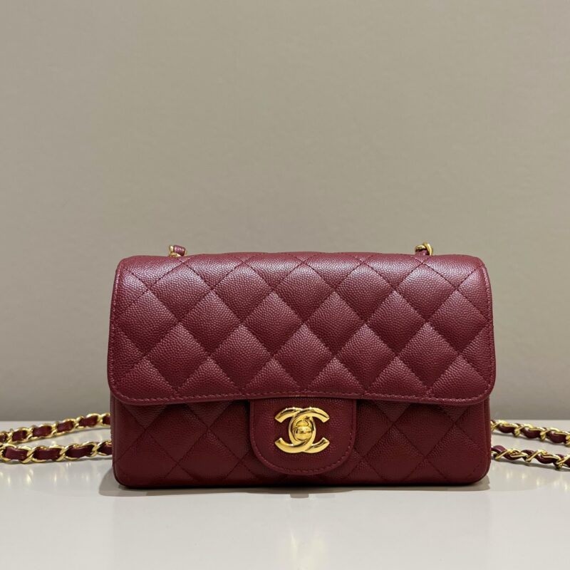 Replica CHANEL Classic Flap 25cm Burgundy - 1:1 designer replica handbag
