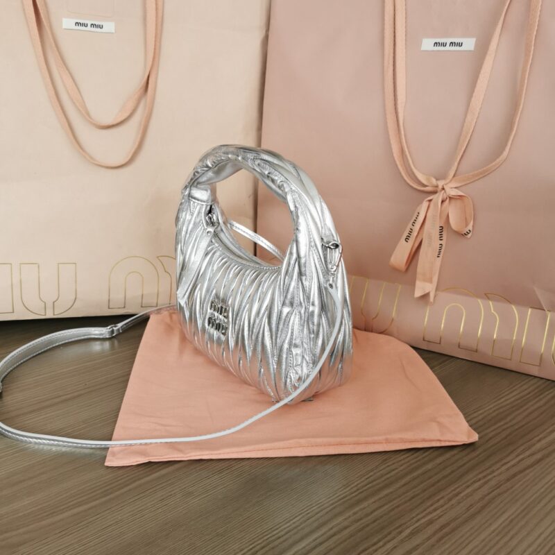 Replica Miu Miu Wander Silver - elite superclone designer purse