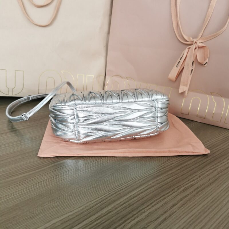 Replica Miu Miu Wander Silver - elite superclone designer purse