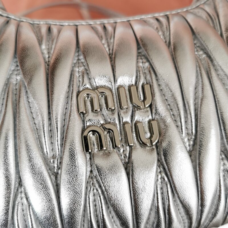 Replica Miu Miu Wander Silver - high-quality designer bag clone
