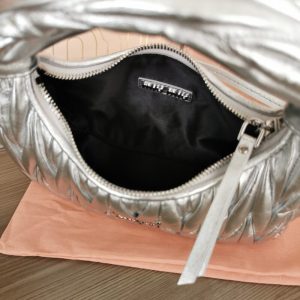 Replica Miu Miu Wander Silver - elite superclone designer purse