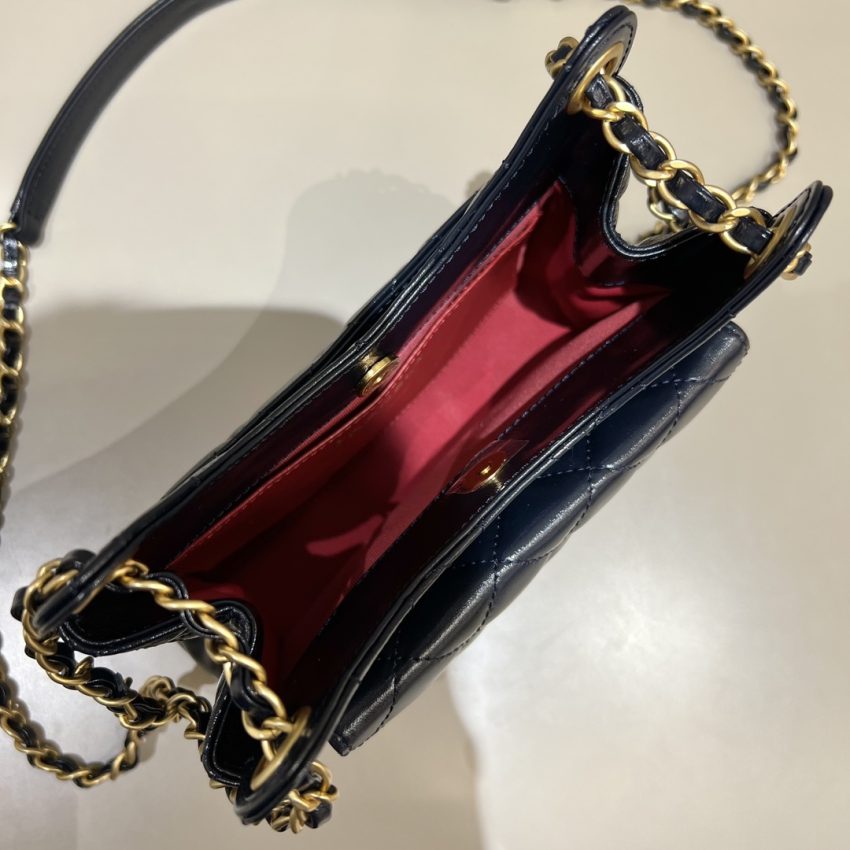 Replica CHANEL Hobo Small Dark Blue - 1:1 designer replica handbag